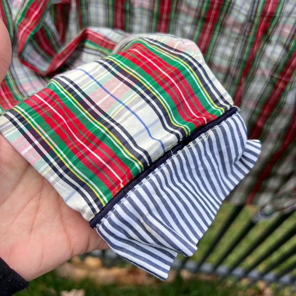 Vineyard Vines Plaid Tartan Pajama Top size Small - Picture 4 of 10